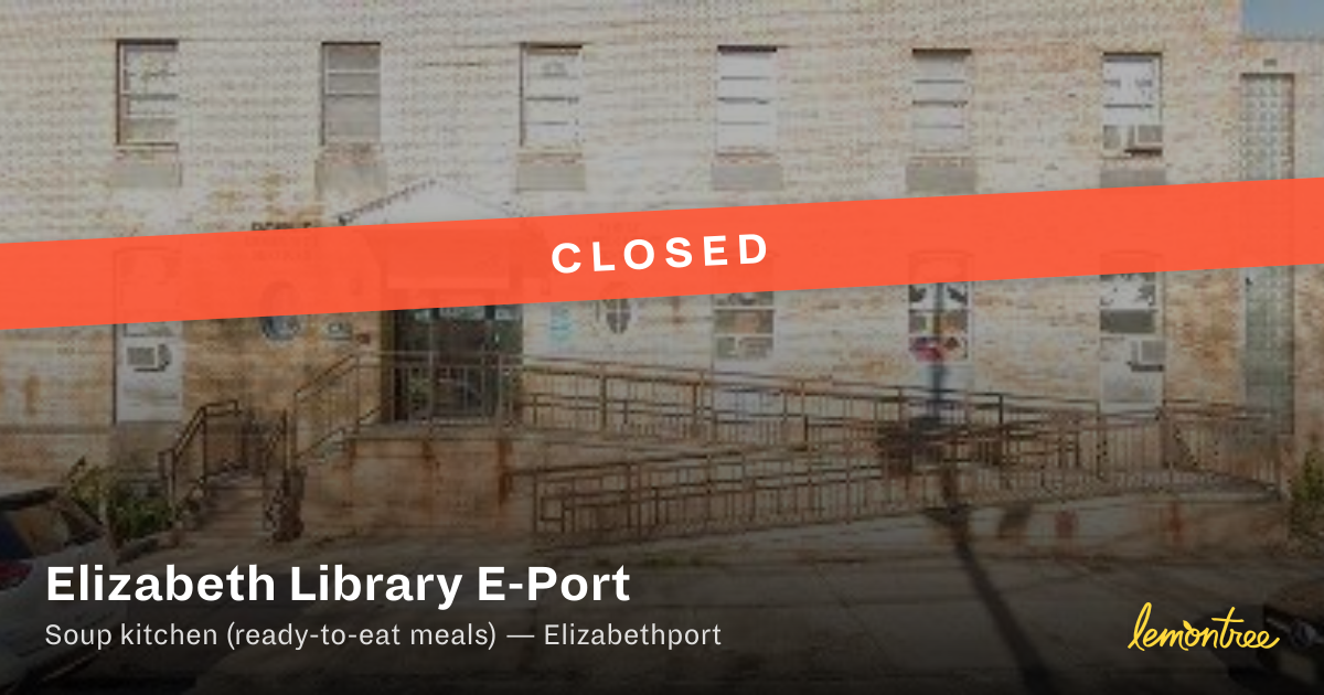 [Closed] Elizabeth Library E-Port — Lemontree