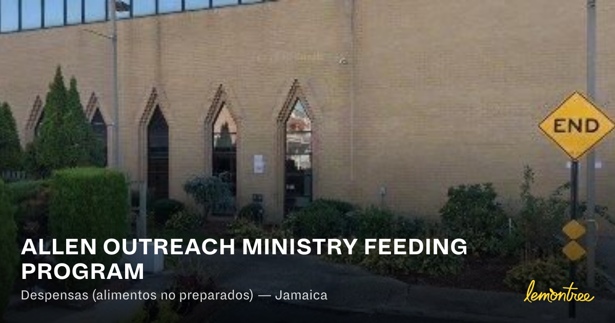 ALLEN OUTREACH MINISTRY FEEDING PROGRAM — Lemontree