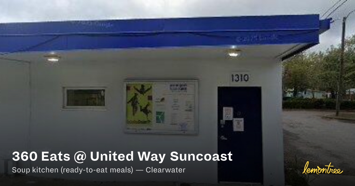 360 Eats @ United Way Suncoast — Lemontree