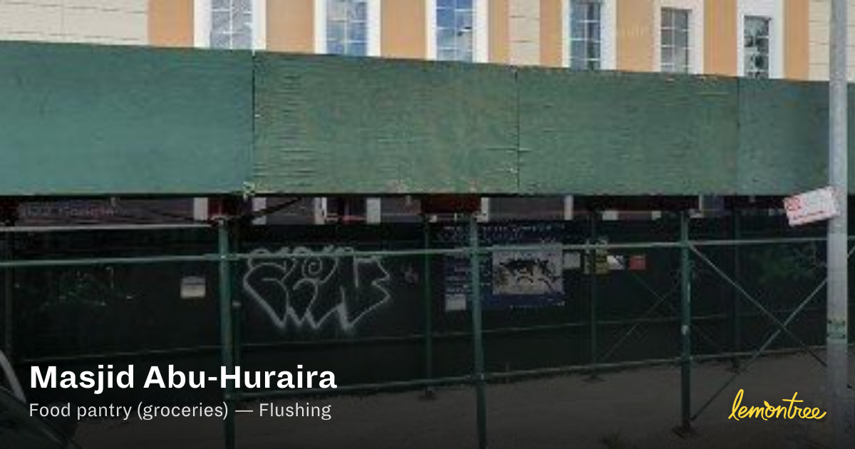 Masjid Abu-Huraira — Lemontree