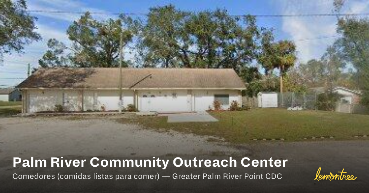 Palm River Community Outreach Center — Lemontree