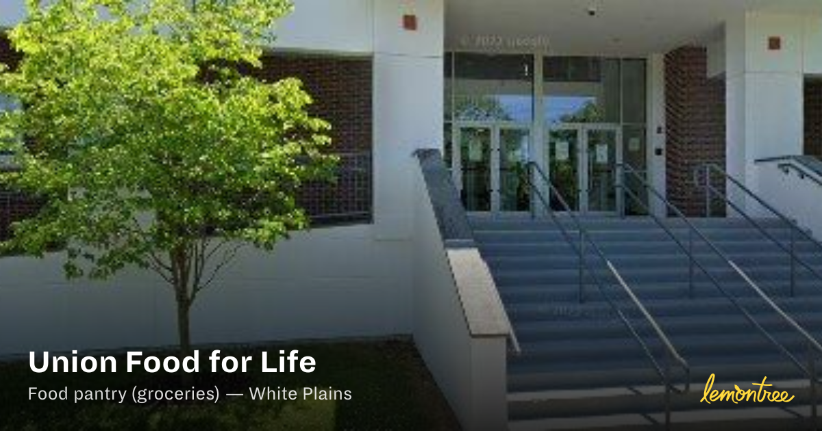 Union Food for Life — Lemontree