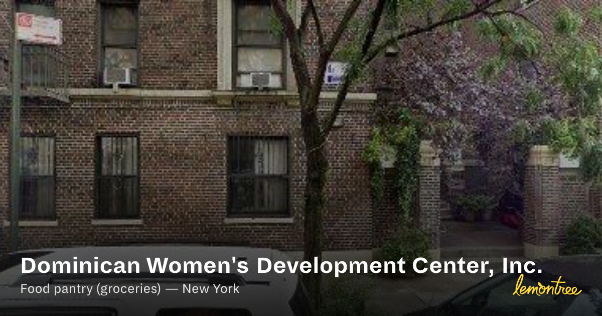 Dominican Women's Development Center, Inc. — Lemontree