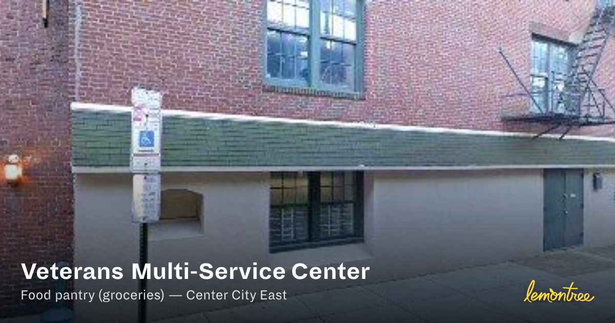 Veterans Multi-Service Center — Lemontree