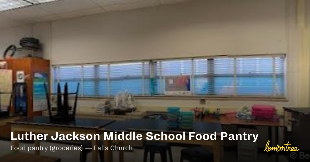 Luther Jackson Middle School Food Pantry — Lemontree