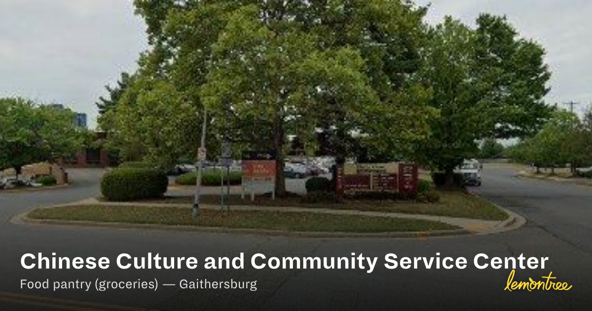 Chinese Culture and Community Service Center — Lemontree