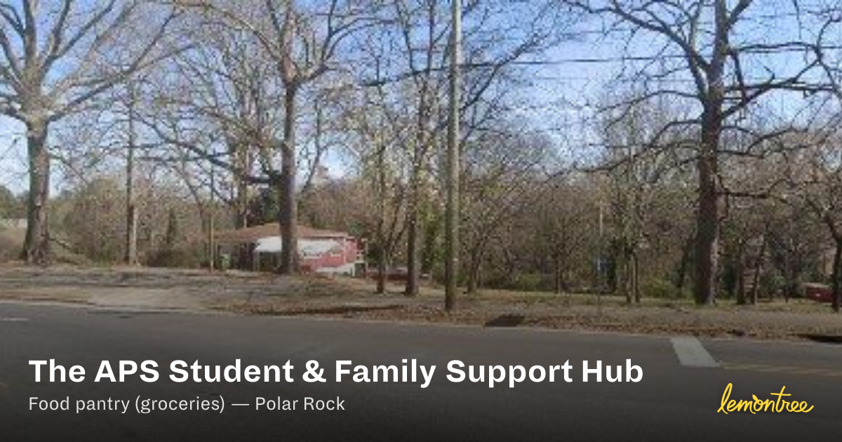 The APS Student & Family Support Hub — Lemontree