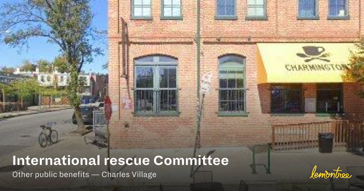 International rescue Committee — Lemontree