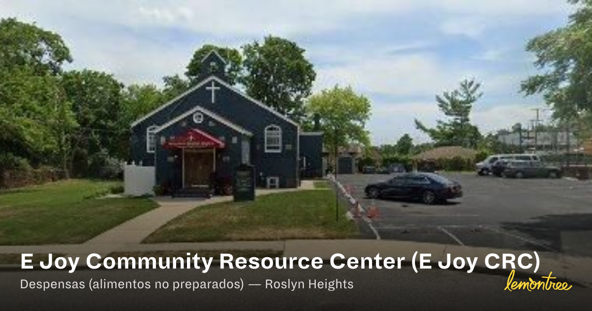 E Joy Community Resource Center (E Joy CRC) — Lemontree