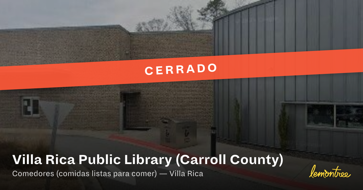 Villa Rica Public Library (Carroll County) — Lemontree